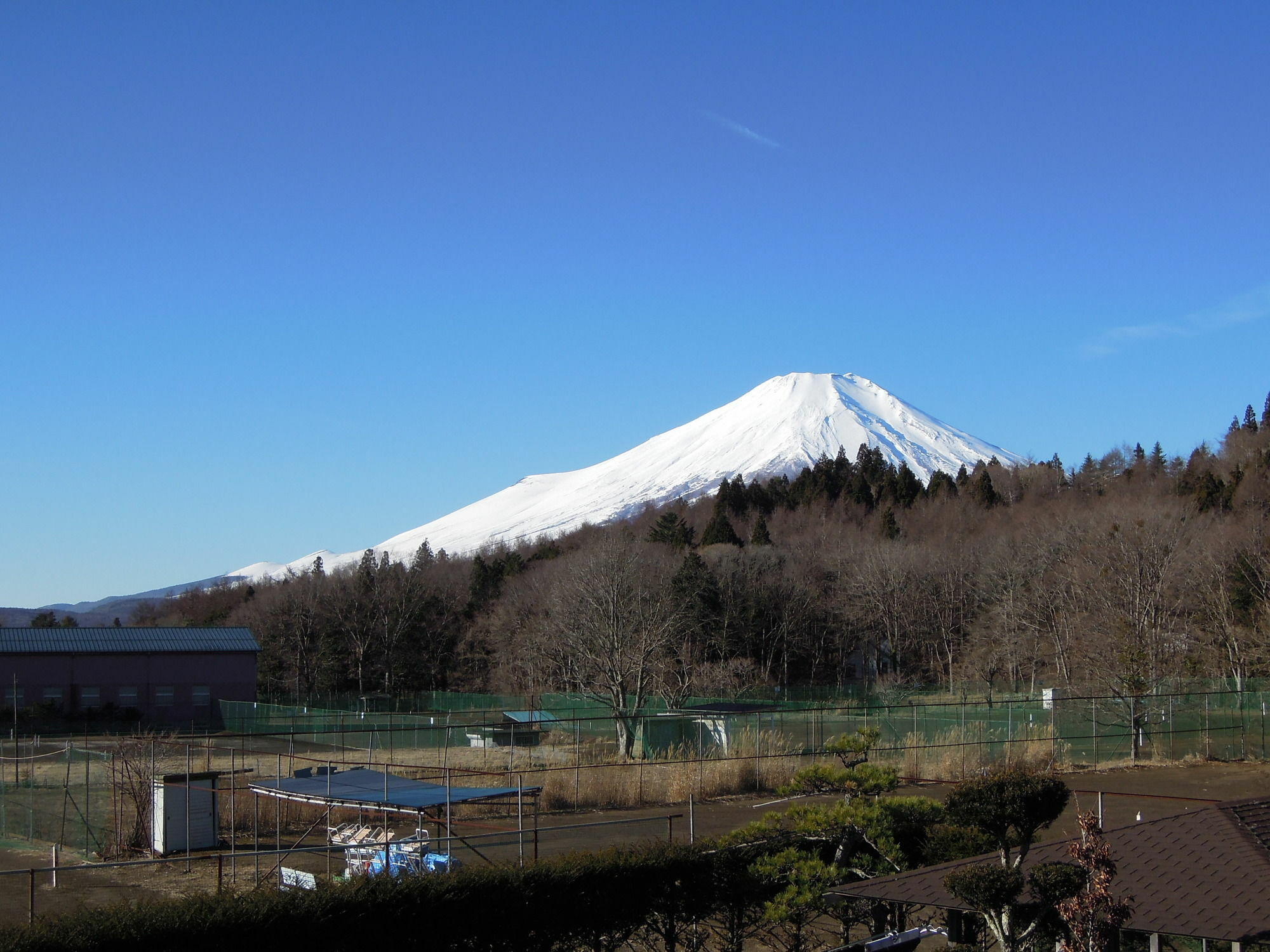 ホテル 民宿 こうかん荘 山中湖村 エクステリア 写真